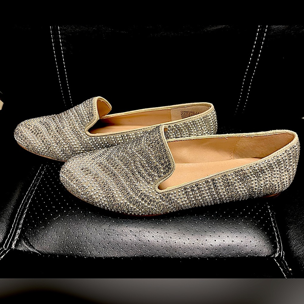 Steve Madden sparkle studded smoking slippers size 7.5